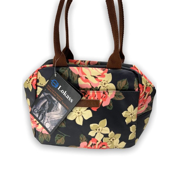 Lokass Handbags - ***Lokass Insulated Floral Lunch Tote!!!